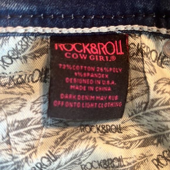 Rock and Roll Cowgirl jeans in gently used condition - Picture 2 of 5